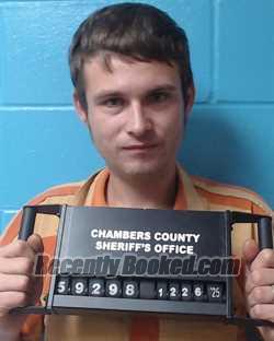 Recent Mugshot Image for Blake Michael Russell in Chambers County, Texas