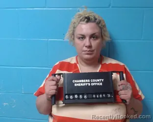 Recent Mugshot Image for Amanda Dawn Rhineburger in Chambers County, Texas