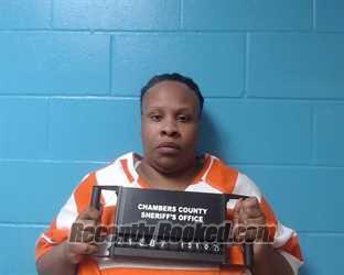 Recent Mugshot Image for Aishah Monae Fulton in Chambers County, Texas