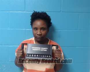 Recent Mugshot Image for Rachel Chevonne Gage in Chambers County, Texas