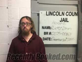 Recent Mugshot Image for RICKY LYNN HOOTS in Lincoln County, Oklahoma