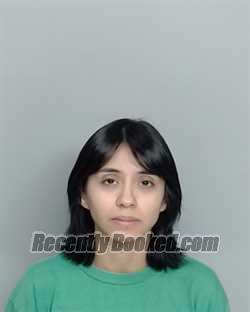 Recent Mugshot Image for MERCEDES LYNN ROBLEDO in Nueces County, Texas
