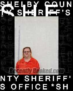 Recent Mugshot Image for SABRINA LYNN PARENT in Shelby County, Texas