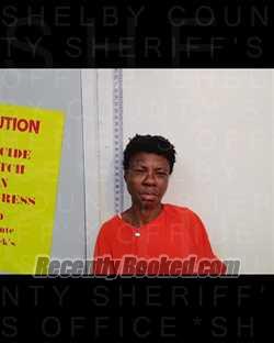 Recent Mugshot Image for GLORIA JAN JOHNSON in Shelby County, Texas