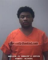 Recent Mugshot Image for BRANDON J'UAN WILLIS in Madison County, Alabama