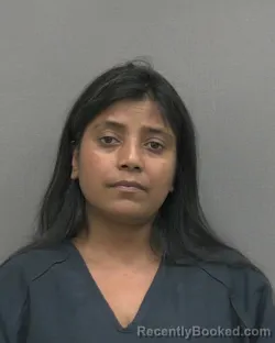 Recent Mugshot Image for SHARMISTHA SAHA in Alachua County, Florida