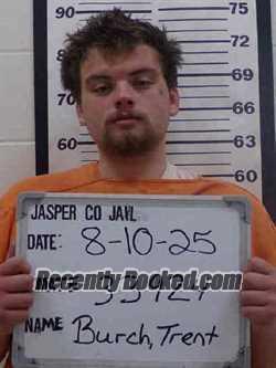 Recent Mugshot Image for TRENT ALLEN BURCH in Jasper County, Iowa