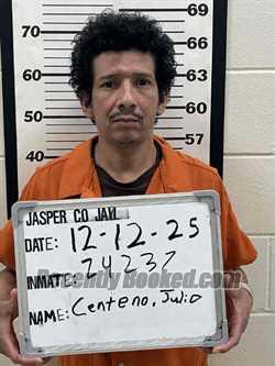 Recent Mugshot Image for JULIO NESTOR CENTENO in Jasper County, Iowa
