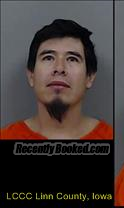 Recent Mugshot Image for LEONEL SOTOMONTIEL in Linn County, Iowa