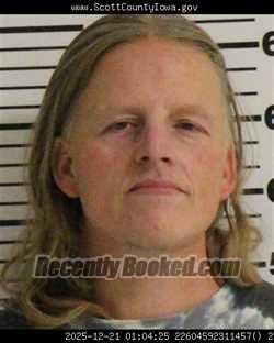 Recent Mugshot Image for JIM LEE ZVONIK in Scott County, Iowa
