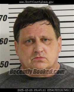 Recent Mugshot Image for ROBERT WILLIAM HORTON in Scott County, Iowa
