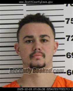 Recent Mugshot Image for DAKOTAH JAMES GARDNER in Scott County, Iowa