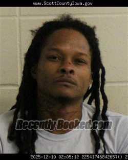 Recent Mugshot Image for DAVID KEON LEWIS in Scott County, Iowa