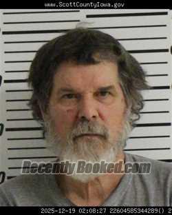 Recent Mugshot Image for RANDALL EDWARD ROUSH in Scott County, Iowa