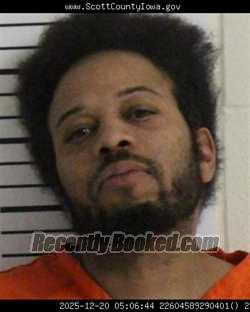 Recent Mugshot Image for JOVAN LOVE JONES in Scott County, Iowa