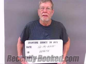 Recent Mugshot Image for RICHARD BRANHAM in Crawford County, Indiana