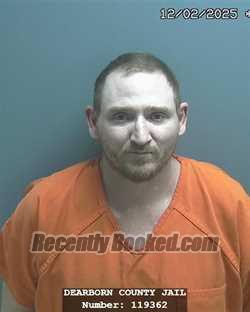 Recent Mugshot Image for RICHARD WILLIAM BECK in Dearborn County, Indiana