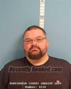 Recent Mugshot Image for RICHARD E HOLT in Huntington County, Indiana