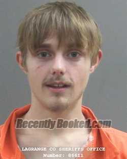Recent Mugshot Image for BENJAMEN LANE HOLLIDAY in Lagrange County, Indiana