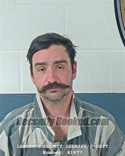 Recent Mugshot Image for THOMAS CHRISTOPHER HERBIN in Lawrence County, Indiana