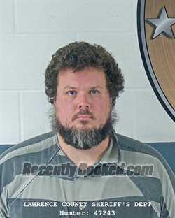 Recent Mugshot Image for JEREMY MICHAEL FARIS in Lawrence County, Indiana
