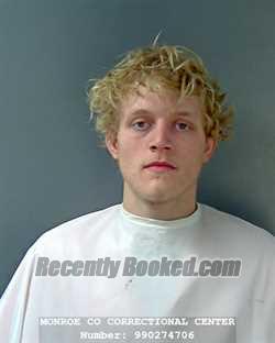 Recent Mugshot Image for CHRISTIAN TAYLOR in Monroe County, Indiana