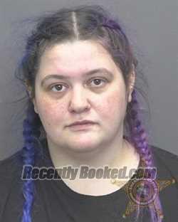 Recent Mugshot Image for KOURTNEY NICHOLE STEVENSON in Vanderburgh County, Indiana
