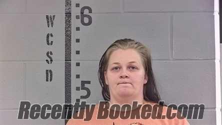 Recent Mugshot Image for JENNA WITTEN in White County, Indiana