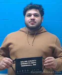Recent Mugshot Image for Bryan Steve Sandoval Cerritos in Saline County, Missouri
