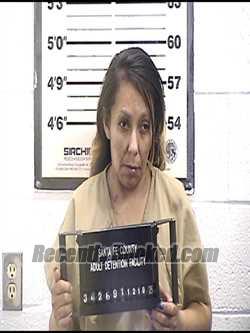 Recent Mugshot Image for MERIANA ARCHULETA in Santa Fe County, New Mexico
