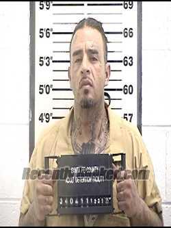 Recent Mugshot Image for AARON TRUJILLO in Santa Fe County, New Mexico