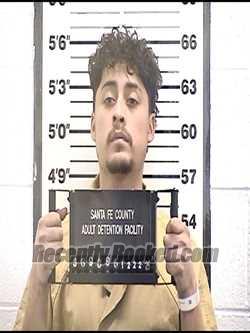 Recent Mugshot Image for ERNEST ZAMORA in Santa Fe County, New Mexico