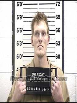 Recent Mugshot Image for MYLES ADAM HARGER in Santa Fe County, New Mexico
