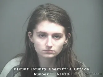 Recent Mugshot Image for ROSLYN JADE BOWEN in Blount County, Tennessee