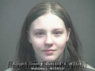 Recent Mugshot Image for EMILY CAROLINE THOMAS in Blount County, Tennessee