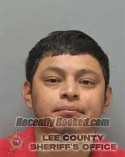 Recent Mugshot Image for RICARDO JESUS ANTONIO in Lee County, Florida