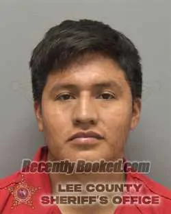 Recent Mugshot Image for DIEGO MOISES IMUL CALEL in Lee County, Florida