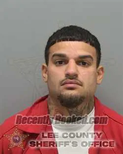 Recent Mugshot Image for WALTER ALEXANDER JR COBOS in Lee County, Florida