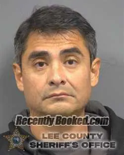 Recent Mugshot Image for HEBERTO JUSTINIANO GARECA in Lee County, Florida