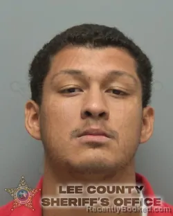 Recent Mugshot Image for BRYAN ALEXIS VILLANUEVA FAVELA in Lee County, Florida