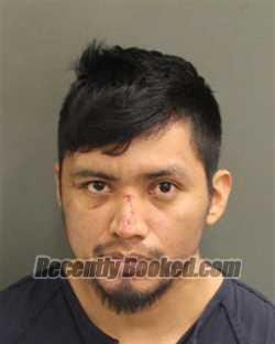 Recent Mugshot Image for RIGOBERTO DELACRUZFLORES in Orange County, Florida
