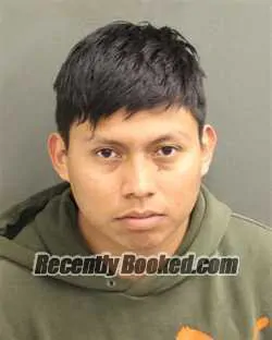 Recent Mugshot Image for DIEGO FRANCISCO MENDEZCRUZ in Orange County, Florida