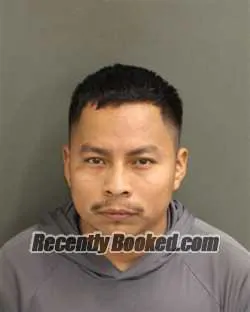 Recent Mugshot Image for MAURO BENJAMIN CHOJCAZ in Orange County, Florida