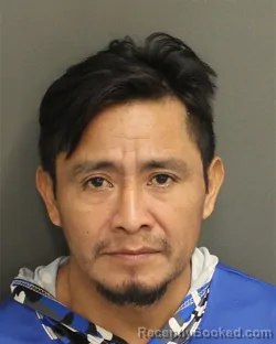 Recent Mugshot Image for FREDDY G PEREZVELASQUEZ in Orange County, Florida