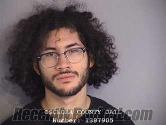 Recent Mugshot Image for JOEL JOSUE SANTIAGO in Osceola County, Florida