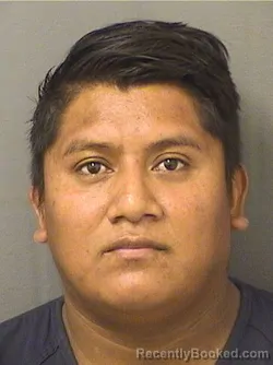 Recent Mugshot Image for SANTIAGO PABLO SANTIAGOESTEBAN in Palm Beach County, Florida
