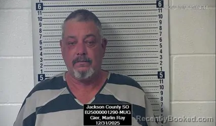 Recent Mugshot Image for Marlin Ray Gier in Jackson County, Kansas
