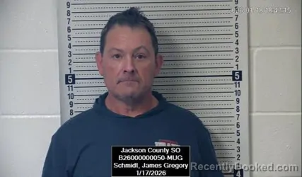Recent Mugshot Image for James Gregory Schmidt in Jackson County, Kansas