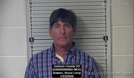 Recent Mugshot Image for Bruce Leroy Bowers in Jackson County, Kansas
