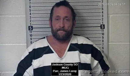 Recent Mugshot Image for James Leroy Parr in Jackson County, Kansas